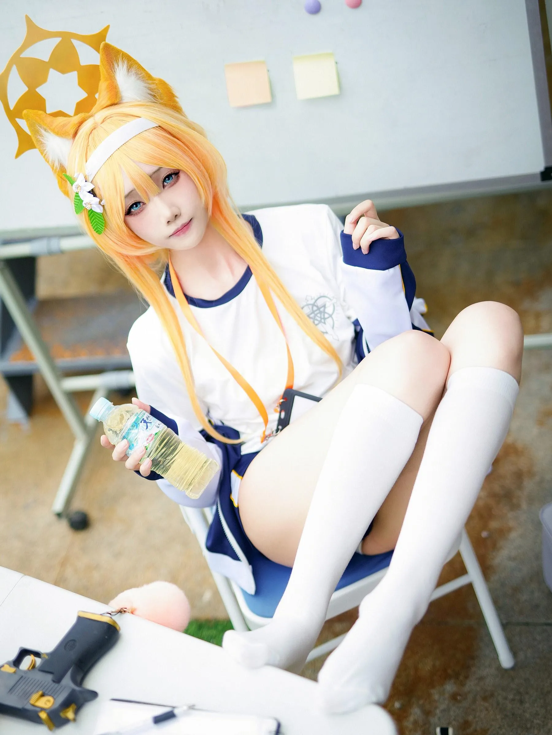 曉美媽 – NO.32 Blue Archive 伊落（体操服） [61P]插图1